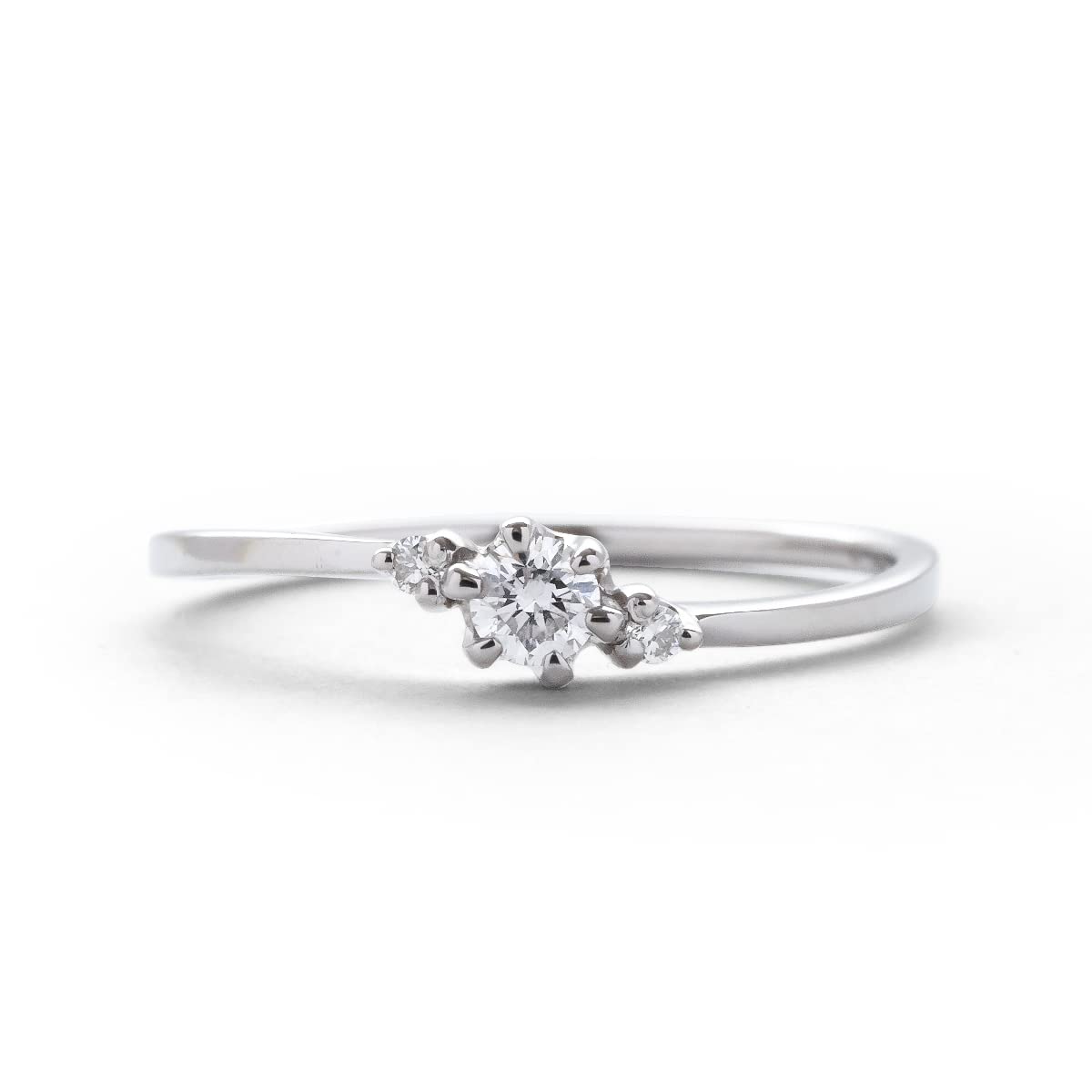 Amazon | LEGAN (レガン) プラチナ900 ダイヤモンドリング 指輪 7号